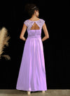 NZ Bridal Chiffon Lace Flowy Lavender bridesmaid dresses 9996ep Ryan b