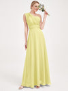 NZ Bridal Convertible Chiffon bridesmaid dresses NZ0061 Chris Light Yellow a