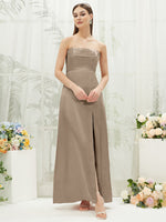 NZ Bridal Convertible Taupe Satin bridesmaid dresses BG30212 Mina c