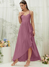 NZ Bridal Dusty Rose Chiffon Sweetheart bridesmaid dresses 01691es Esme c