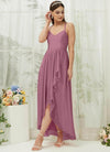 NZ Bridal Dusty Rose Chiffon Sweetheart bridesmaid dresses 01691es Esme d