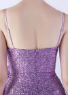 NZ Bridal Lavender Mermaid Slit Maxi Sequin Prom Dress 31365 Sadie detail3