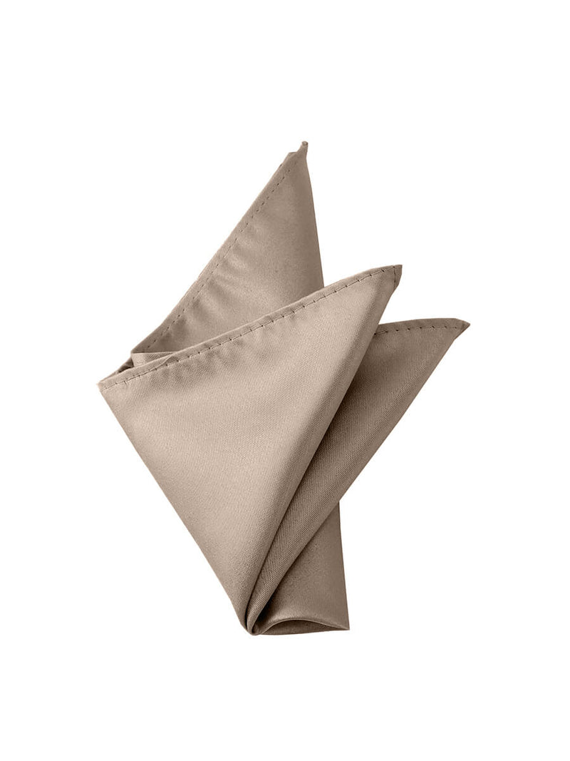 NZ Bridal Men s Pocket Square Handkerchief AC082802M Taupe c