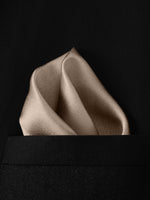 NZ Bridal Men s Pocket Square Handkerchief AC082802M Taupe d