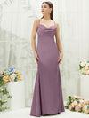 NZ Bridal Pleated Sweetheart Neck Satin Wisteria bridesmaid dresses CA221470 Rory c