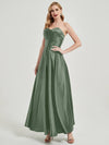 NZ Bridal Satin bridesmaid dresses 587XC Lillie Eucalyptus d