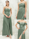 NZ Bridal Satin bridesmaid dresses BG30212 Mina Eucalyptus g1