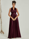 NZ Bridal Satin bridesmaid dresses JS30218 Winnie Cabernet a