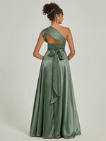 NZ Bridal Satin bridesmaid dresses JS30218 Winnie Eucalyptus b