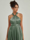 NZ Bridal Satin bridesmaid dresses JS30218 Winnie Eucalyptus d