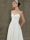 NZ Bridal Simple Diamond White bridal dresses HD1113 Freya detail2
