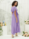 NZ Bridal Tahiti Chiffon Flowy V Neck bridesmaid dresses 0164aEE Mila b