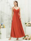 NZ Bridal Terracotta Chiffon Convertible Backless bridesmaid dresses 01692ES Aria c