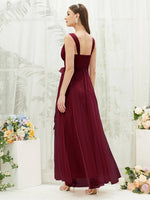 NZ Bridal Tulle Burgundy bridesmaid dresses 07303ep Yedda b