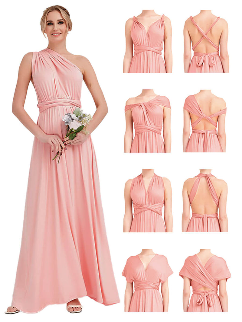 [Final Sale]Pink Infinity Bridesmaid Dress - Lucia from NZ Bridal
