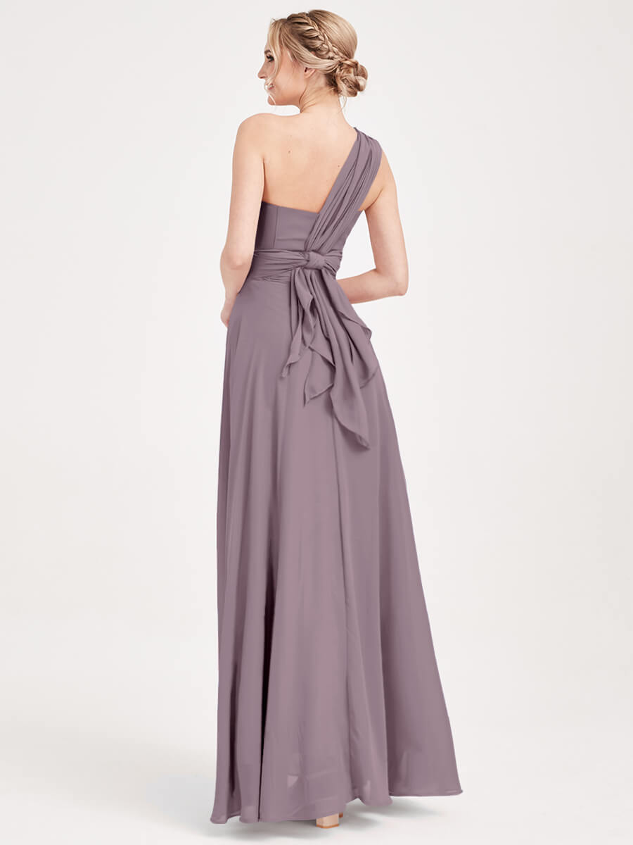 Dusk CONVERTIBLE Chiffon Bridesmaid Dress-CHRIS