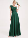 Emerald Green CONVERTIBLE Chiffon Bridesmaid Dress-CHRIS