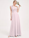 Pale Rose CONVERTIBLE Chiffon Bridesmaid Dress-CHRIS