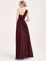 Cabernet CONVERTIBLE Chiffon Bridesmaid Dress-CHRIS