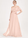 Pearl Pink CONVERTIBLE Bridesmaid Dress-ZOLA