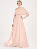Pearl Pink CONVERTIBLE Bridesmaid Dress-ZOLA