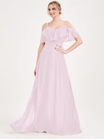 Pearl Pink CONVERTIBLE Bridesmaid Dress-ZOLA