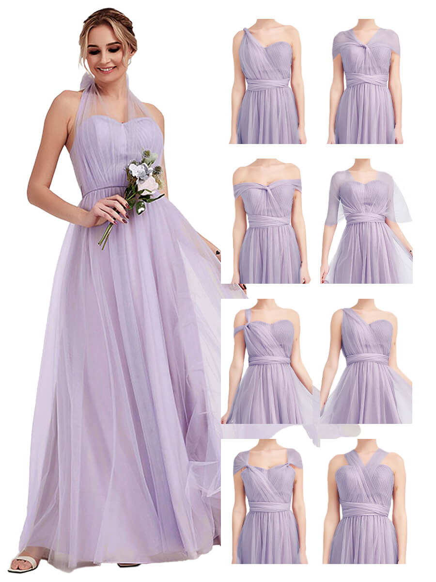  MULTI WAY Sweetheart Tulle Bridesmaid Dress-ALICE LDP