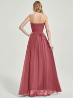 Sweetheart Neckline design with empire waistline Bridesmaid Dress