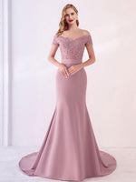 NZBridal Bridal Party Dress Party Gowns NZB001 Vintage Mauve a