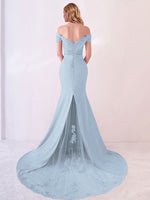 NZBridal Bridal Party Dress Party Gown NZB001 Cornflower Blue b