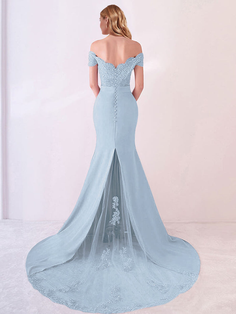 NZBridal Bridal Party Dress Party Gown NZB001 Cornflower Blue b