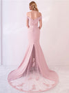 NZBridal Bridal Party Dress Party Gowns NZB001 Dusty Pink b