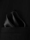 NZBridal Men's Pocket Square Handkerchief Black d