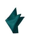 NZBridal Men's Pocket Square Handkerchief Peacock c