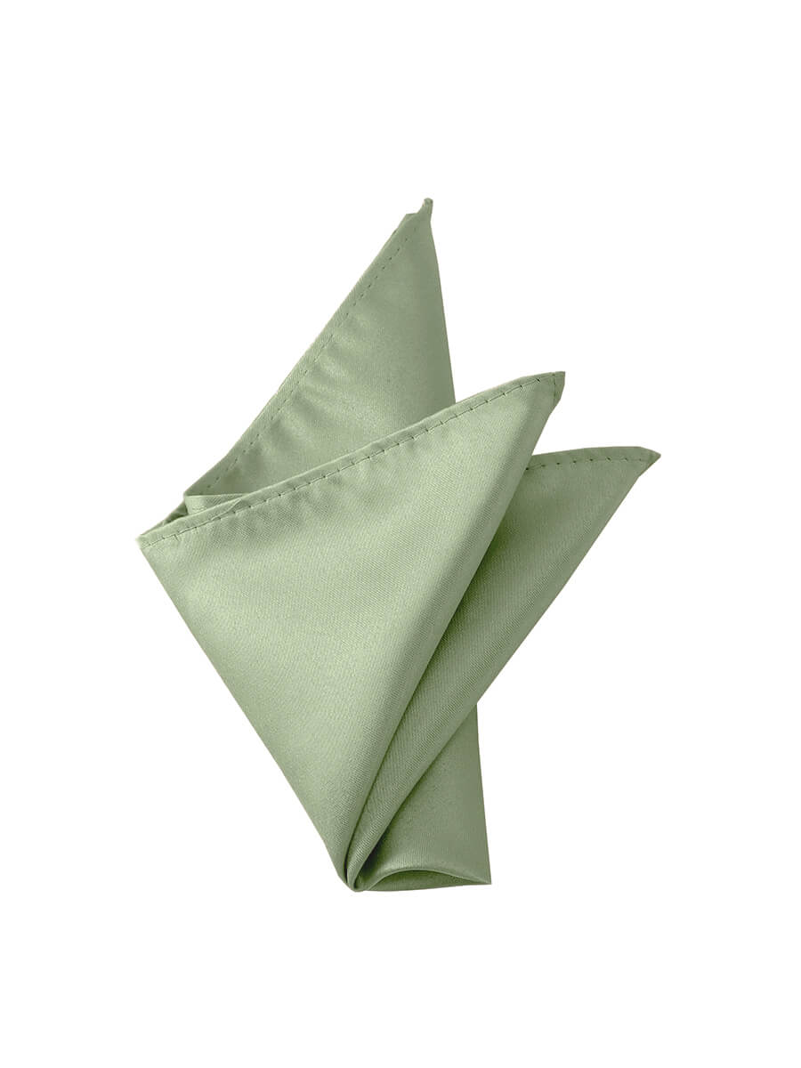 NZBridal Men's Pocket Square Handkerchief Sage Green c