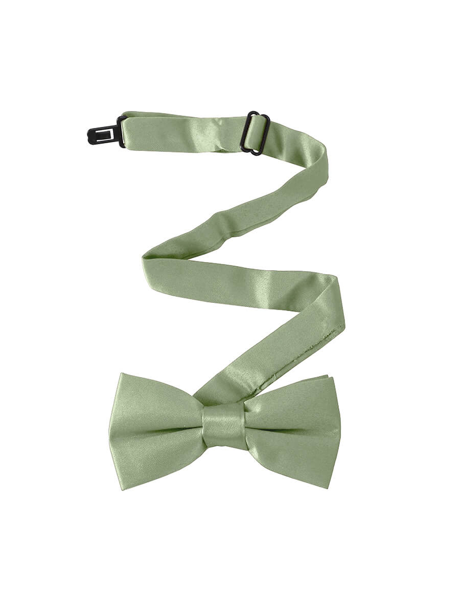 NZ Bridal Neckties Men Bow Tie Adult Sage Green