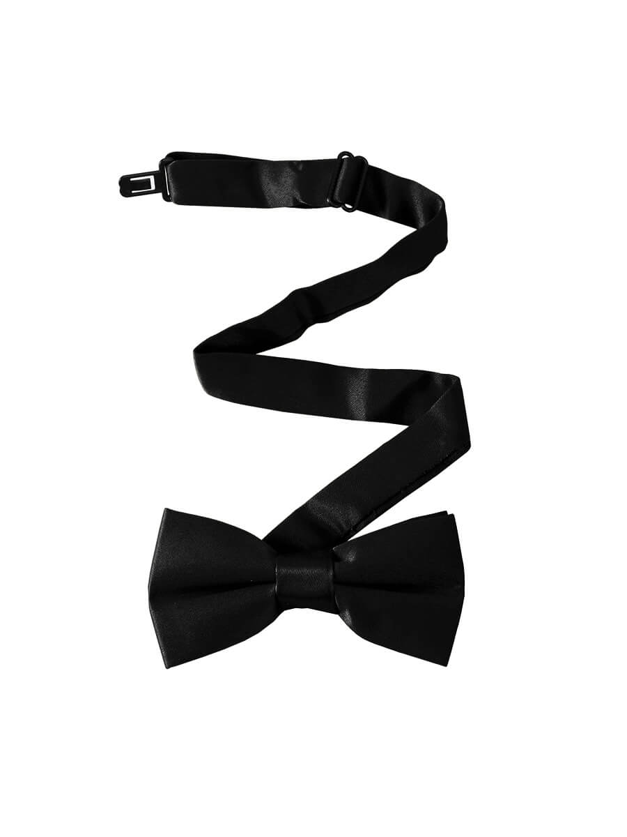 NZ Bridal Neckties Men Bow Tie Adult Black