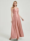 NZBridal Satin bridesmaid dresses 587XC Dusty Pink b