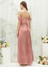 NZBridal Satin bridesmaid dresses BG30212 Dusty Pink b
