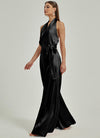 NZBridal Satin Rompers EB30S19 Poppy Black d