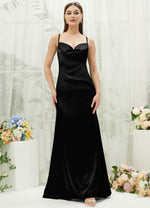 NZBridal Satin bridesmaid dresses BCA221470 Rory Black a