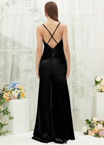 NZBridal Satin bridesmaid dresses BCA221470 Rory Black b