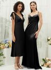 NZBridal Satin bridesmaid dresses BCA221470 Rory Black g1