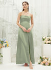 NZBridal Satin bridesmaid dresses BG30212 Mina Sage Green c