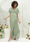 NZBridal Satin bridesmaid dresses BG30301 Jesse Sage Green c