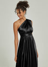 NZBridal Satin bridesmaid dresses JS30218 Winnie Black c