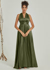 NZBridal Satin bridesmaid dresses JS30218 Winnie Olive Green a