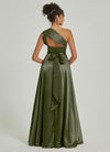 NZBridal Satin bridesmaid dresses JS30218 Winnie Olive Green b