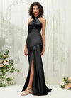 NZBridal Satin bridesmaid dresses R30517 Athena Black d