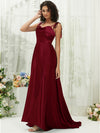 NZBridal Satin bridesmaid dresses XC30113 Juliet Burgundy d